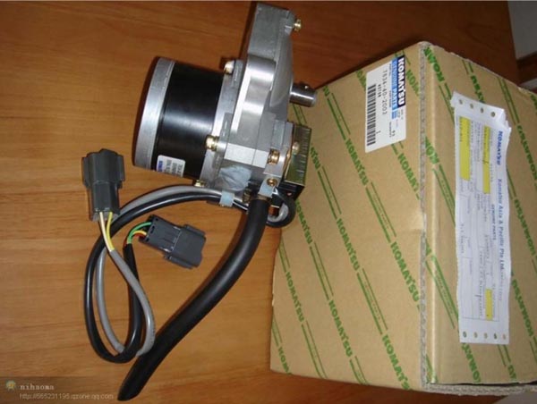 挖掘机油门马达